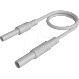 HIRSCHMANN TEST & MEASUREMENT MAL SGG-B 100 WS - Cable de medición, 2,5 mm², 1,00 m, blanco, protegido