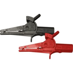 PEAKTECH 7015 - Pinza de cocodrilo, 4 mm, juego