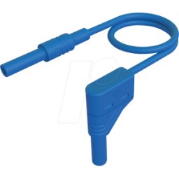 HIRSCHMANN TEST & MEASUREMENT MAL SWG-B 100 BL - Cable de medición, 2,5 mm², 1,00 m, azul, protegido