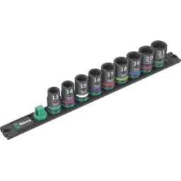 WERA 05005490001 - Juego de inserto de llave de vaso Zyklop, 1/2