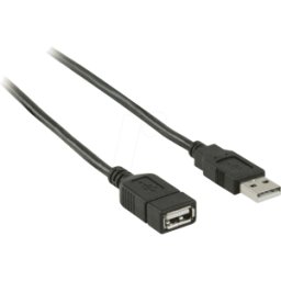 NEDIS N CCGB60010BK20 - Cable USB 2.0, conector a > conector a, 2 m, negro