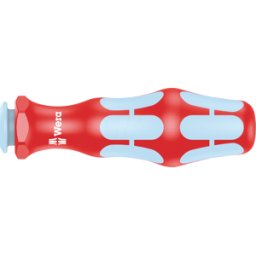 WERA 05003991001 - Soporte de mano Kraftform Inoxidable, 9 x 98 mm, VDE