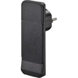 BACHMANN BACH 933.001 - Conector de hoja tipo EF - CEE 7/7, negro