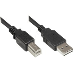 GOOD CONNECTIONS GC 2510-EU01 - Cable USB 2.0, enchufe EASY a a conector B, 1 m