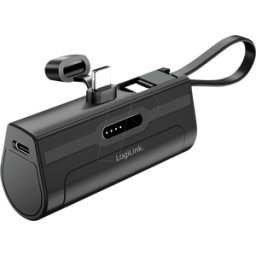 LOGILINK PA0366 - Banco de energía, LiPo, 4500 mAh, 2x USB-C, negro