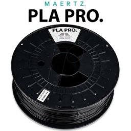 PMMA-1009-001 - Maertz PLA Pro negro 1,75 mm 1000 g