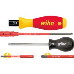 WIHA 38074 - Juego de destornilladores TorqueVario®-S Electric