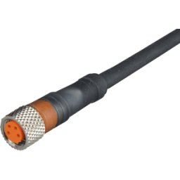 BELDEN RKMV 4-2 - Cable de conexión para sensores, acoplamiento M8, 4 polos