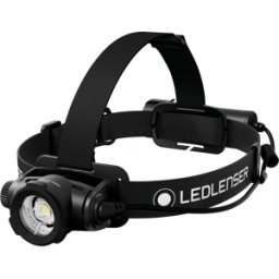 LEDLENSER 503221 - Linterna frontal, H7R Black, 500 lm, negra, batería recargable