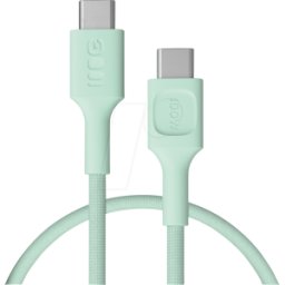 GREEN CELL GC KAB100PS30MG - Cable de datos/carga USB C-plug > C-plug, 100 W, 0,3 m, verde me