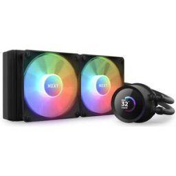 NZXT Kit de Refrigeración Líquida CPU Kraken 240 RGB Negro