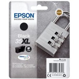 Epson 35XL - 41.2 ml - XL - negro - original - cartucho de tinta - para WorkForce Pro WF-4720, WF-47