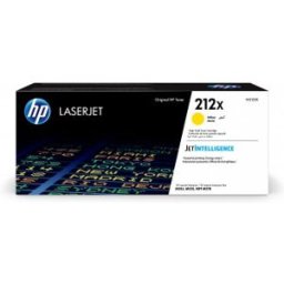 HP Cartucho de tóner Original LaserJet 212X amarillo de alta capacidad