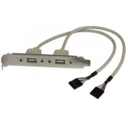 Startech.C BLANKING PLATE WITH 2X USB PORT