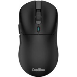 CoolBox W03 RF Wireless + Bluetooth + USB Type-C Óptico 10000 DPI Negrp