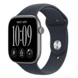 Apple Watch Series 12 (GPS + Cellular) - Caja de aluminio en gris espacial (46 mm) - Correa deportiv