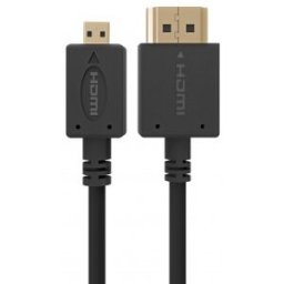 Cable HDMI Gembird 4.5m HDMI Tipo A a Micro HDMI Tipo D 4K UHD 3D Negro