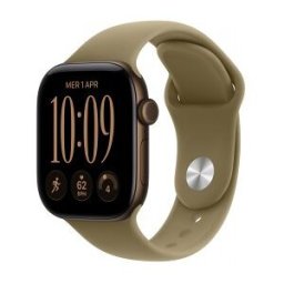 Apple Watch Series 12 (GPS + Cellular) - Caja de aluminio en bronce oscuro (42 mm) - Correa deportiv