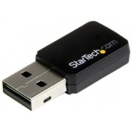StarTech.com Mini Adaptador de Red USB 2.0 Inalámbrico Wireless-AC de Banda Doble AC600