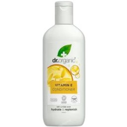 Dr. organic acondicionador vitamina e cabello fino 265 ml.