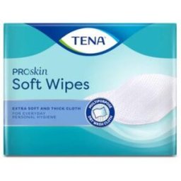 Tena tena soft wipe toallitas celulosa limpiadora 135un