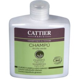 Cattier champu cabellos grasos arcilla verde 250ml.