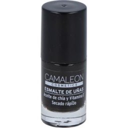 Camaleon cosmetics camaleon esmalte de uñas negro 6ml.