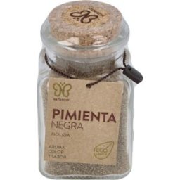 Naturcid pimienta negra molida especia 90gr. eco