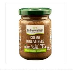Bio organica italia pate de olivas negras 100 gr bio