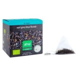 Alma home te negro earl grey infusion 15piramides. eco vegan