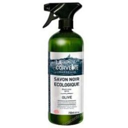 La corvette jabon liquido negro bio spray oliva 750 ml