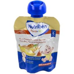 Nutriben nutriben fruta & go pera-plata-nara-galleta 90gr.