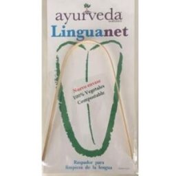 Ayurveda autentico linguanet de acero bambu