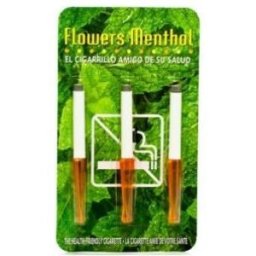 Flowers menthol cigarrillo flower mentol blist 2 piezas 3un