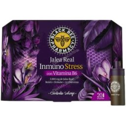 Black bee black bee inmuno stress estuche 20 vial negro-lila