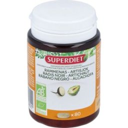 Super diet rabano negro+alcachofa 80comp.