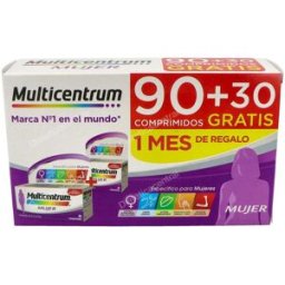 Multicentrum multicentrum mujer pack 90+30