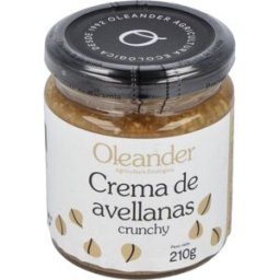 Oleander crema de avellana crunchy 210gr.