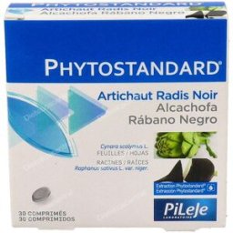 Pileje phytostandard alcachofa-rabano negro 30comp.
