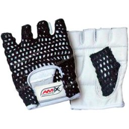 Amix guantes rejilla color negro talla s