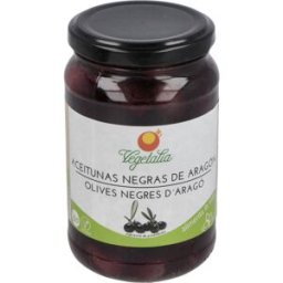 Vegetalia olivas negras aragon 390gr. bio
