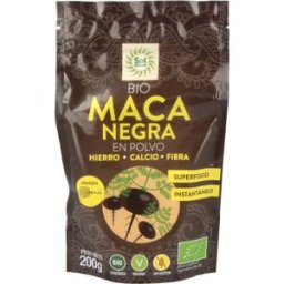 Solnatural maca negra en polvo 200gr. bio