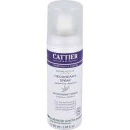 Cattier desodorante brume active mujer spray 100ml.