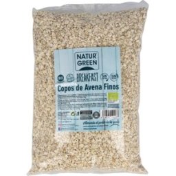 Naturgreen copos de avena finos 1kg. sg