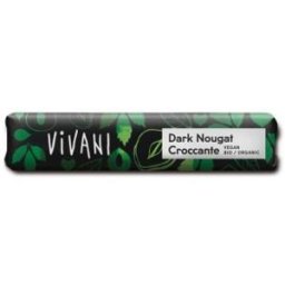 Vivani barrita de chocolate negro praline y avellana 18ud
