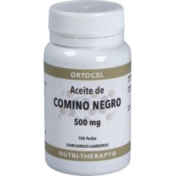 Ortocel nutri-therapy aceite de comino negro 500mg. 100perlas