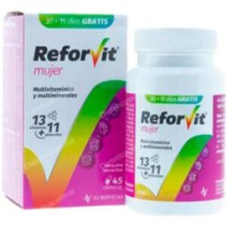 Aurovitas reforvit mujer 45cap.