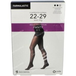 Farmalastic farmalastic panty nor c/punt negro t/rei-p t:28-29 p:44-46 cm 1 un