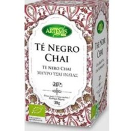 Artemis bio te negro chai infusion 20bolsitas. bio