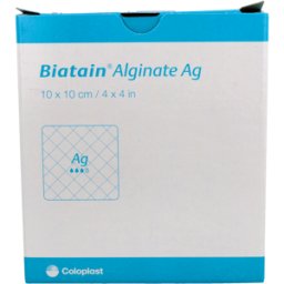 Biatain biatain aposito alginate ag/plata est 10x10 cm 10 un 3760